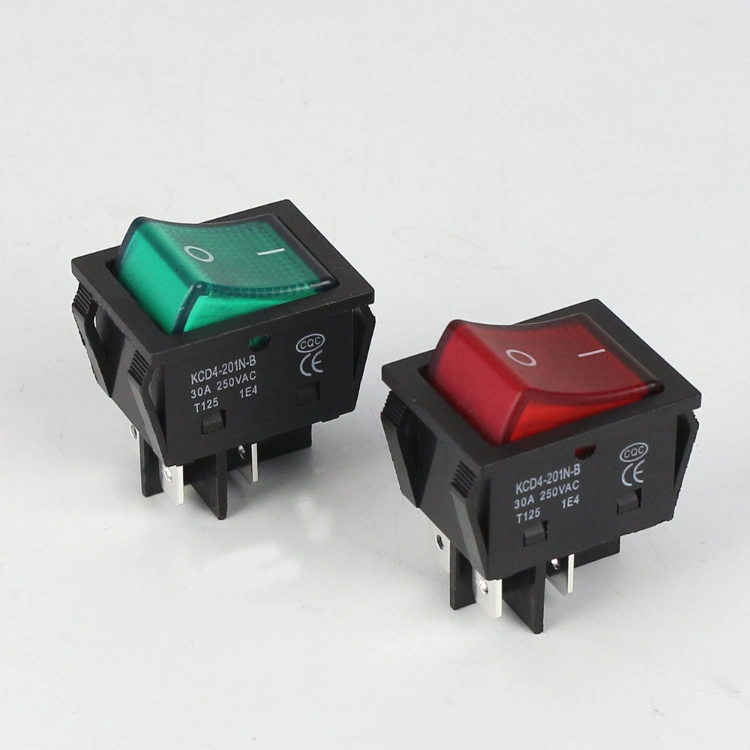 Customizable Kcd4-601/3PV Single Pole Rocker Switch T85