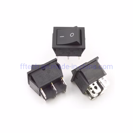 고품질 16A 20A 전기 자동차 스위치 패널 조명 보트 스위치 켜기 끄기 스위치 딥 스위치 마이크로 스위치 Kcd1 Kcd2 로커 스위치 LED 빛 빨간색 녹색