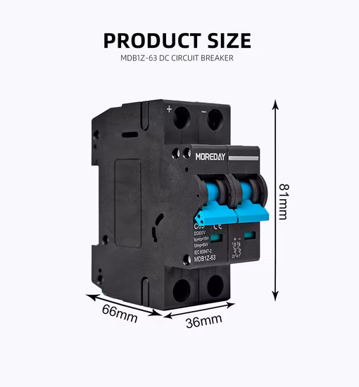 전기 회로 차단기 48V 회로 차단기 63AMP